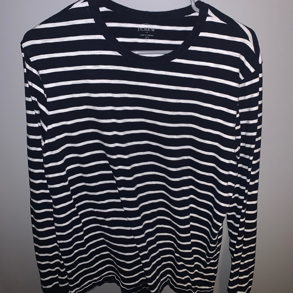 JCrew Striped Long Sleeve